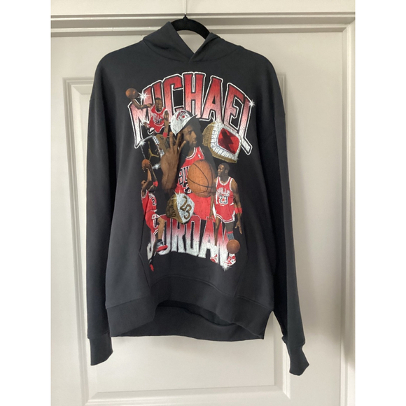 Jordan FlightFleece Hoodie Sz: Large Color: Black - Picture 12 of 12